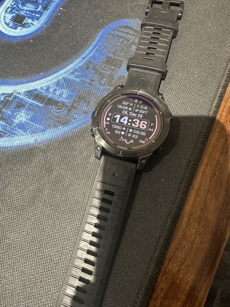 Продаю часы Garmin Fenix 7 Pro Sappire Solar