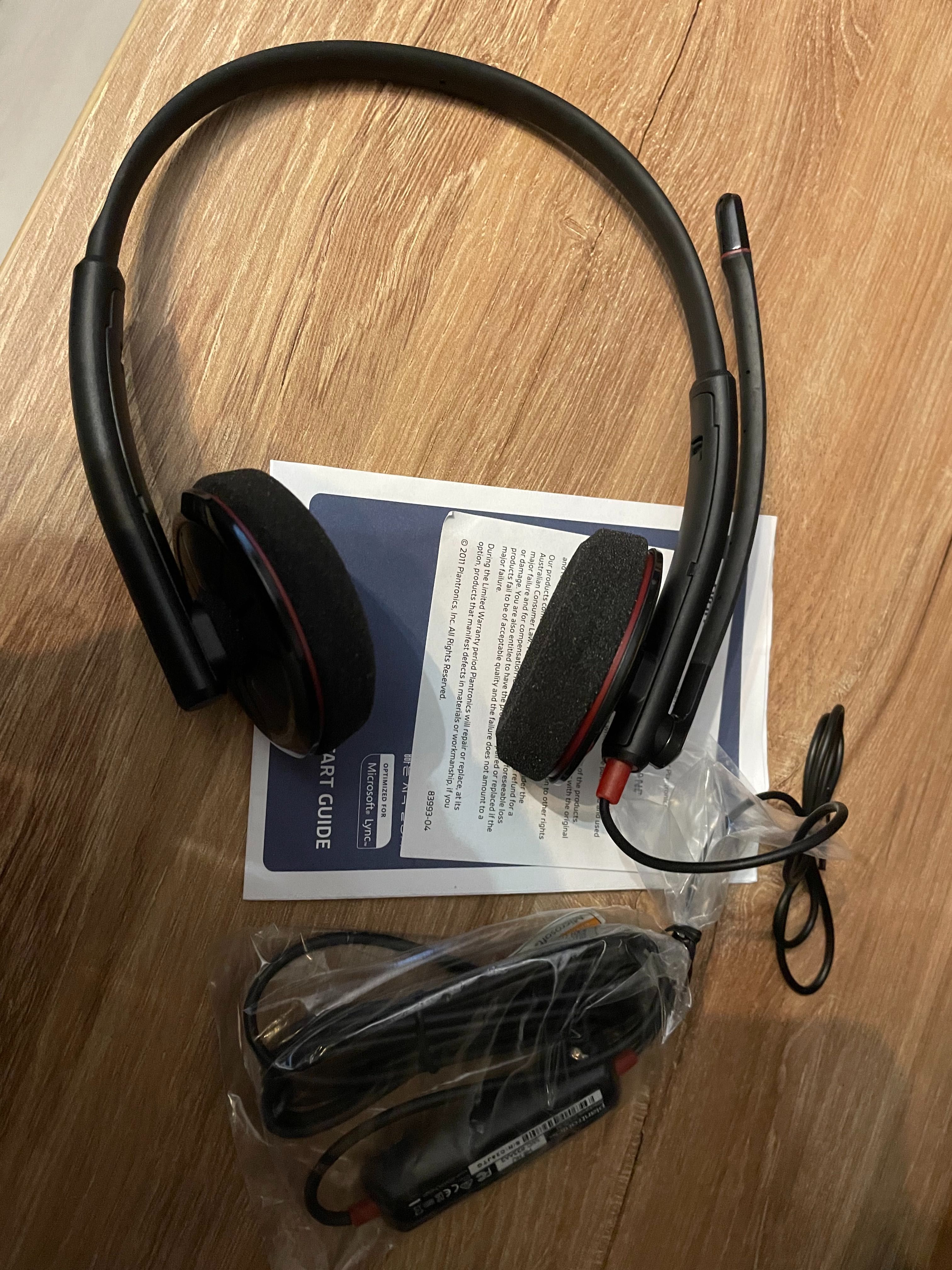 Casti Plantronics HW261N noi cu microfon