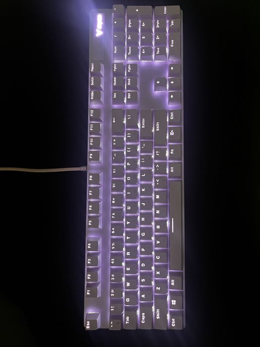 Rapoo v500 pro механическая клавиатура в уникальной раскраске