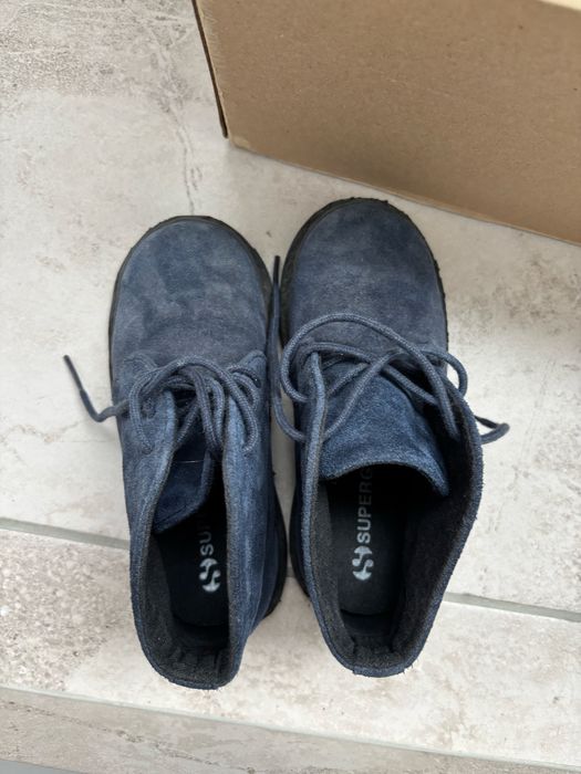 Superga детски боти от велур