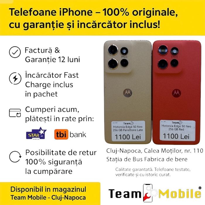 Motorola Edge 50 Neo 236GB Red si Panettone Late