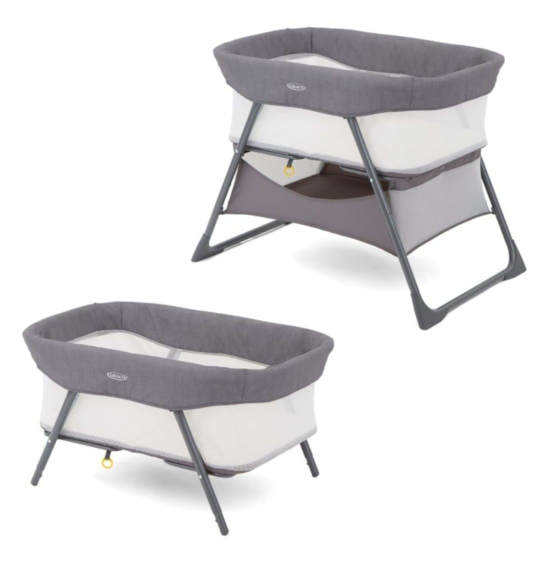 Сгъваема бебешка кошара Graco Side By Side Pearl