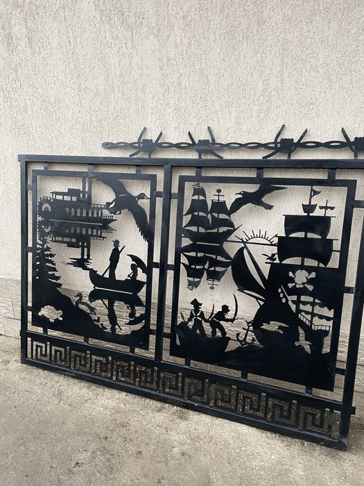 Vand trei plase gard