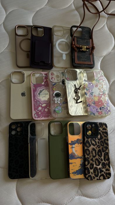 13pro max ga chexollar va 16 proga 2ta chexol