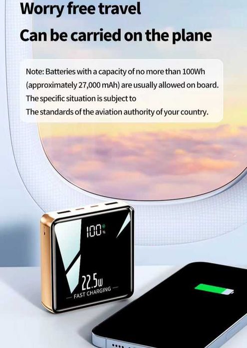 Baterie externa Ultra-Thin 20.000 mAh, factura/garantie