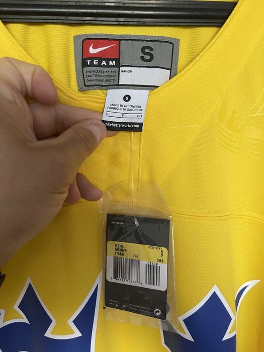 Nike Sweden Швеция Olympic Game Jersey NHL Хокейна Блуза Тениска