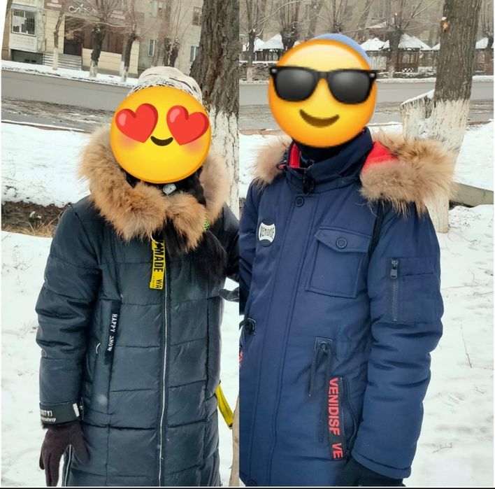 Продам детские куртки на мальчика и на девочку в отличном состоянии