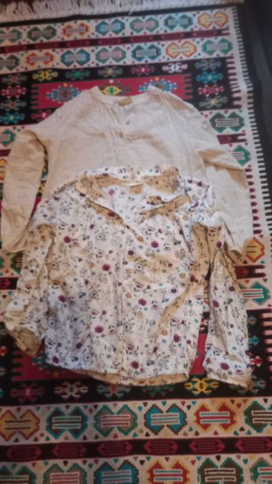 Lot doua camasi fete 9-10 ani