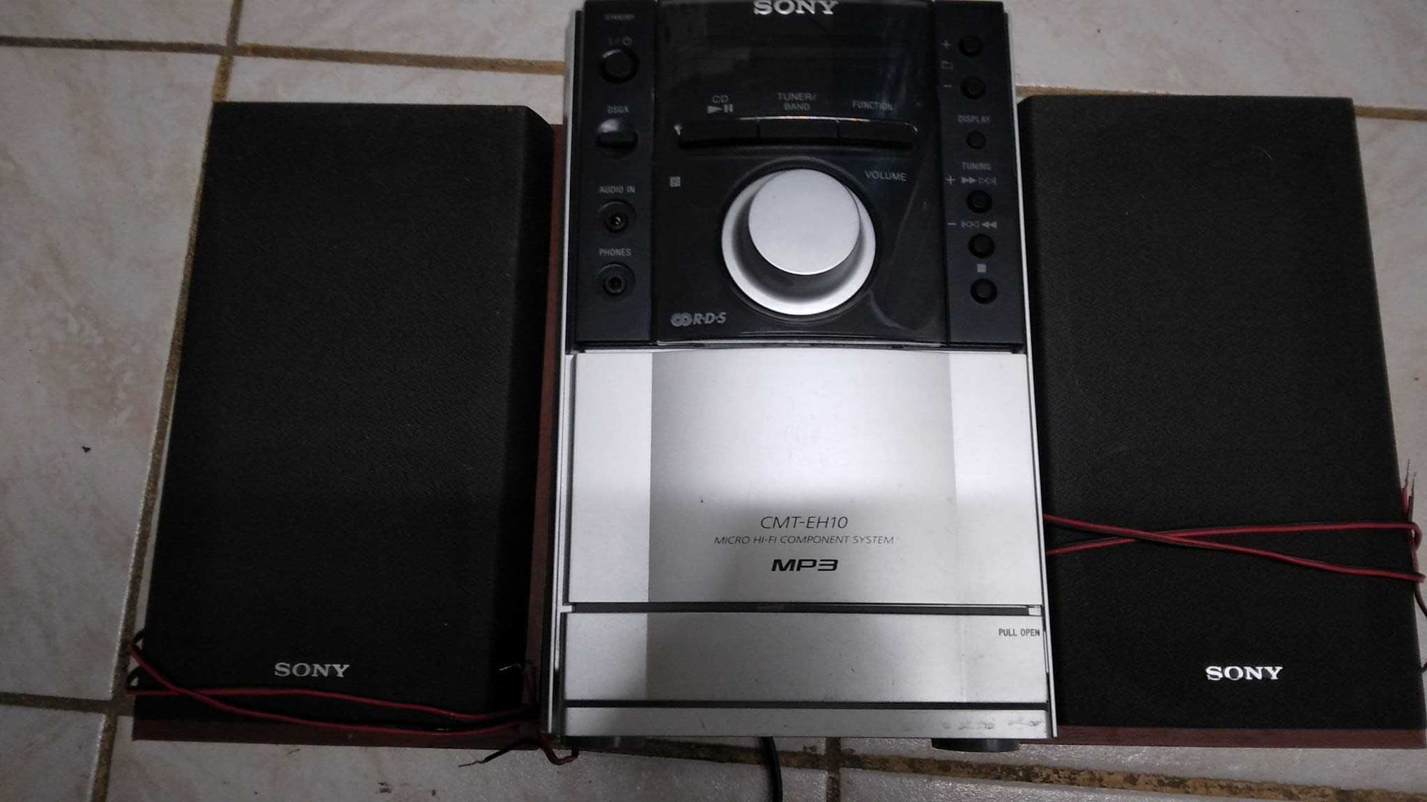 combina minisistem sony cu boxe