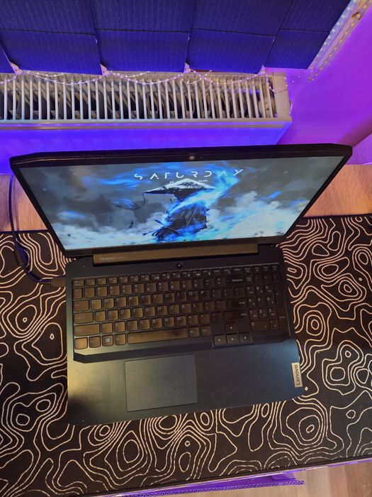 Vand laptop gaming Lenovo ryzen 5 4600H, gtx 1650 ti