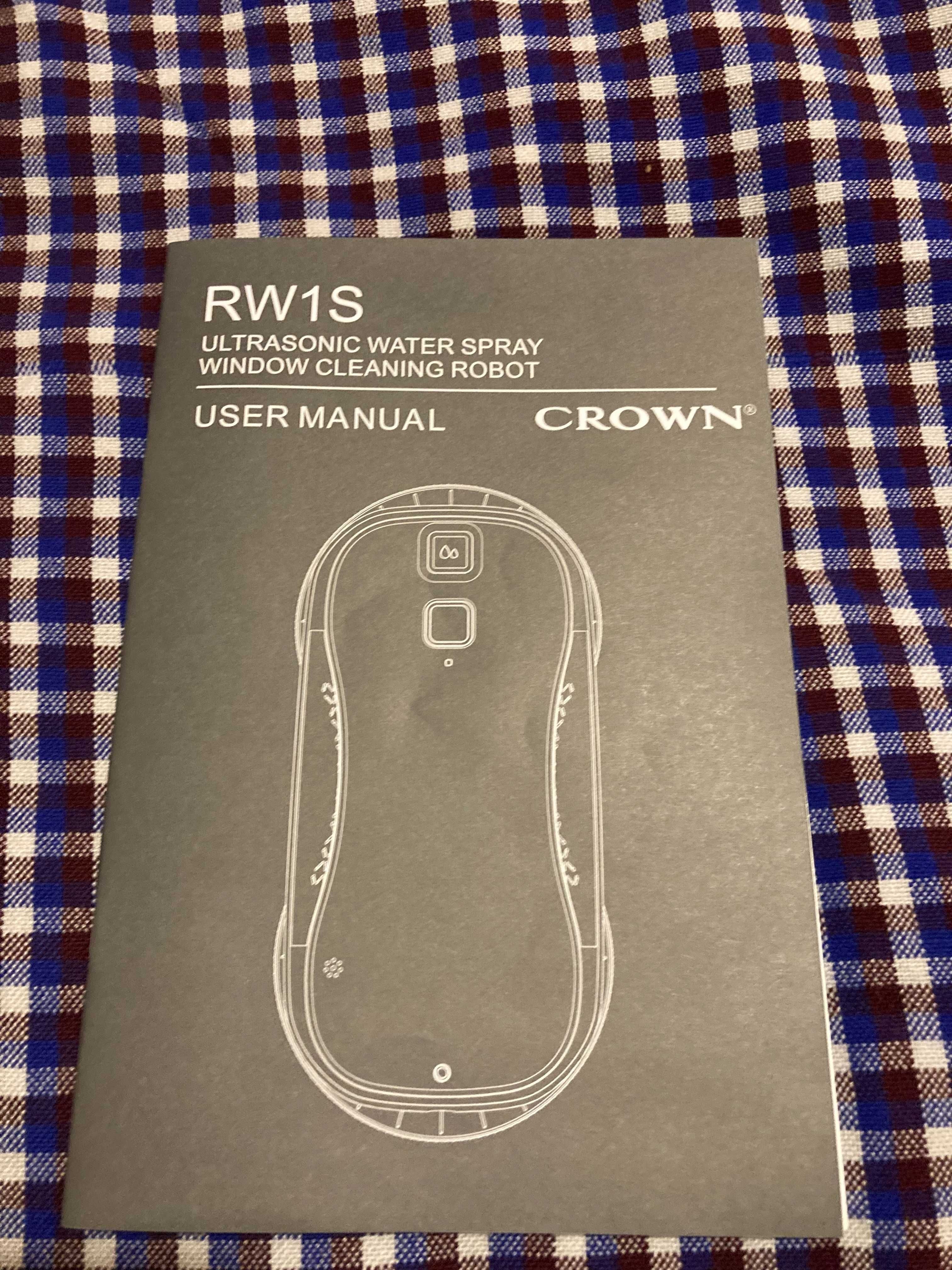 РОБОТ за почистване на прозорци - CROWN rw1s
