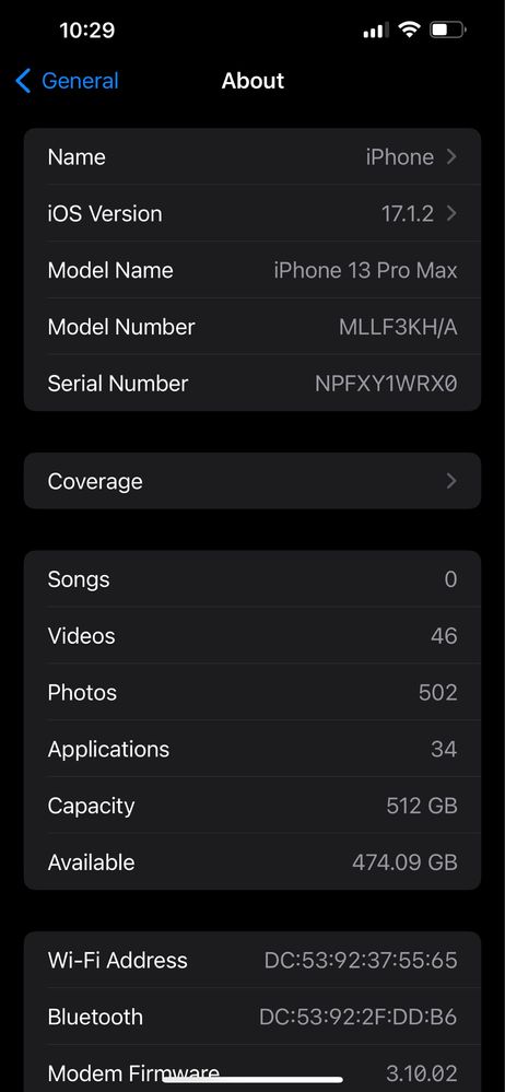 Iphone 13 Pro Max 512 gb