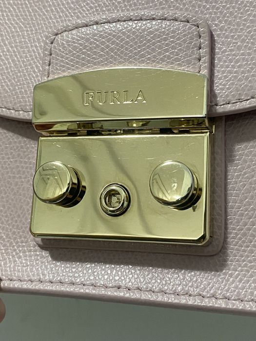 Gentuța Furla Metropolis piele naturală roz