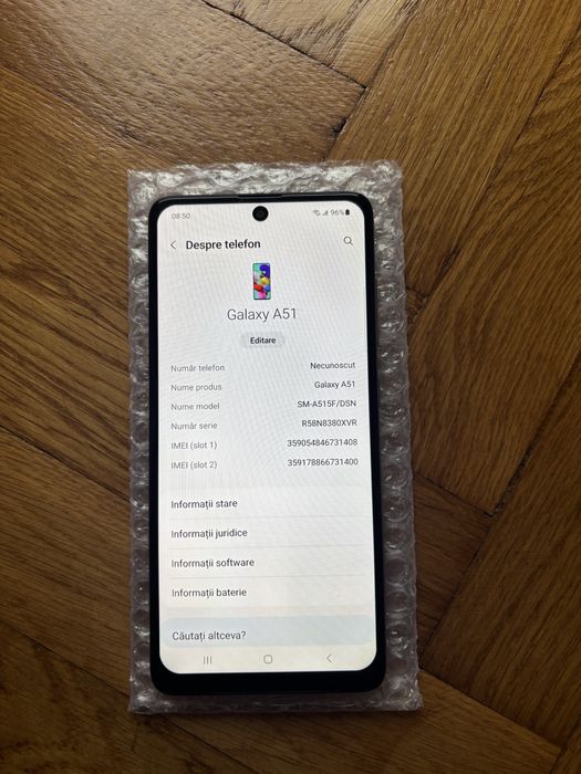 Samsung Galaxy A51 de 128 Gb Dual White