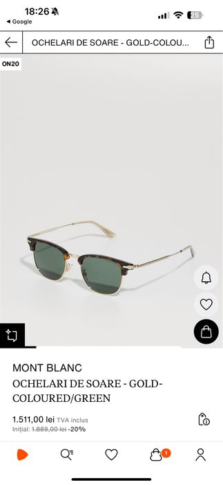 Ochelari MontBlanc