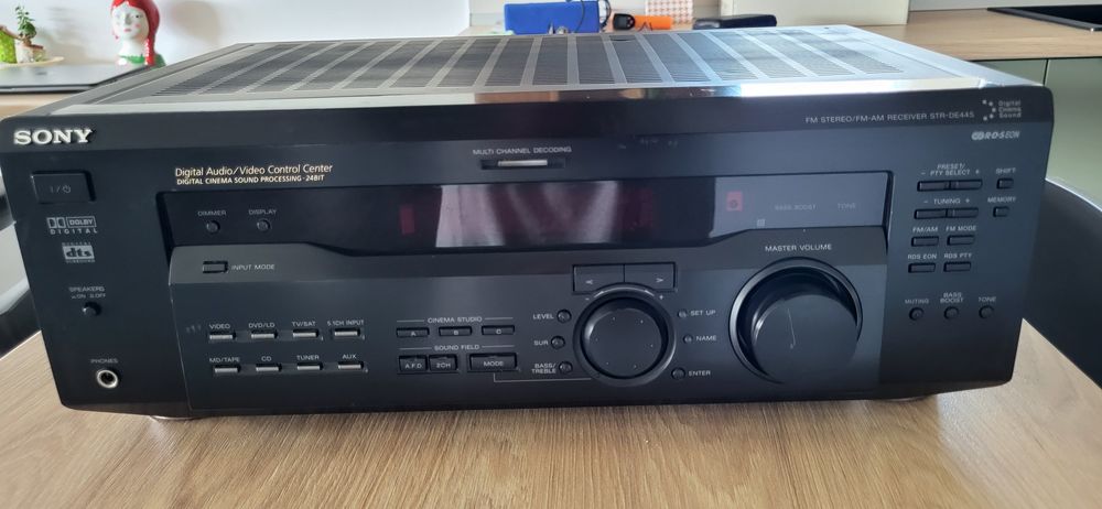 Amplificator/Tuner  Sony STR-DE445 si Boxe de podea CAT