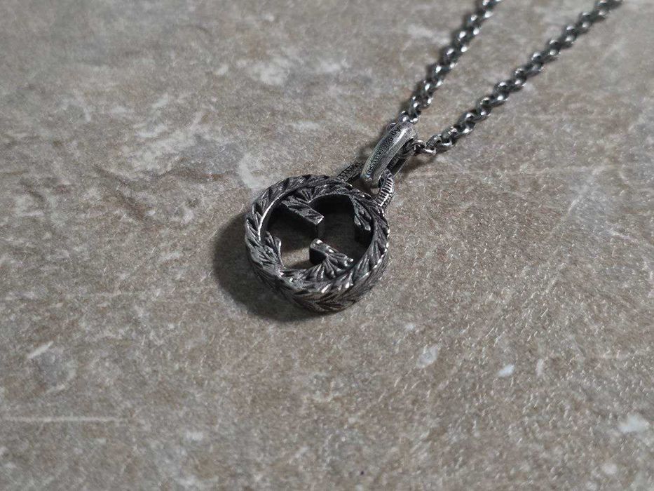 Сребърно колие Gucci