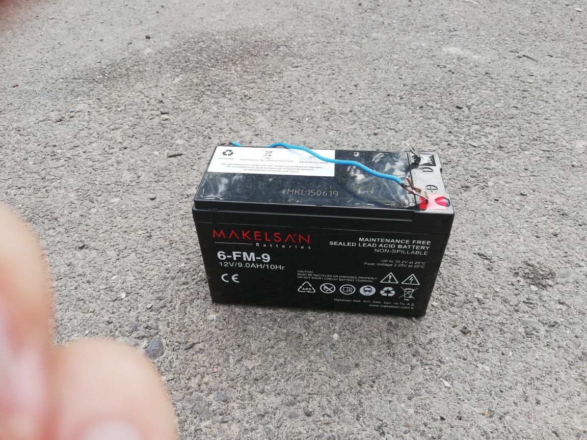 Аккумуляторы 12v рабочие