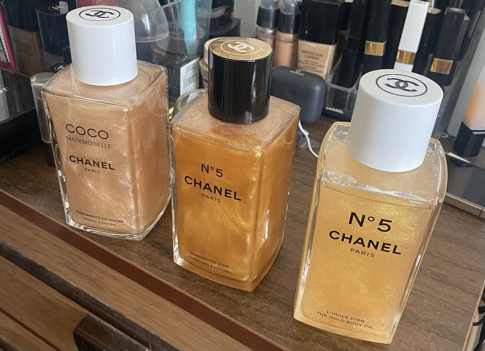 Блестящи парфюмни олиа за тяло Chanel Шанел 250 мл