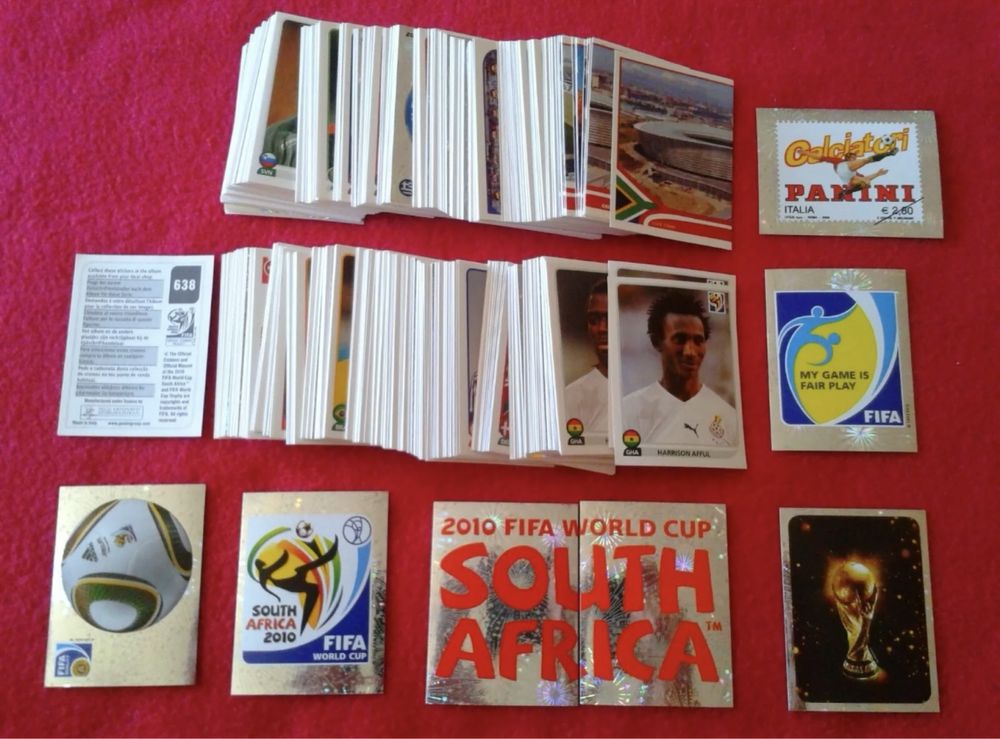 Panini World Cup 2010 Africa de Sud Set Complet 640 stickere