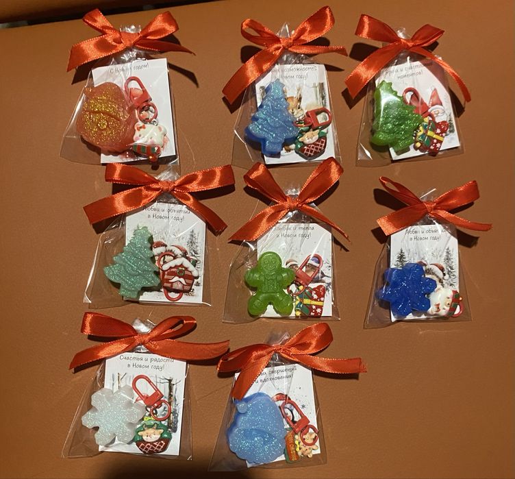 Мыло ручной работы (подарочный набор)