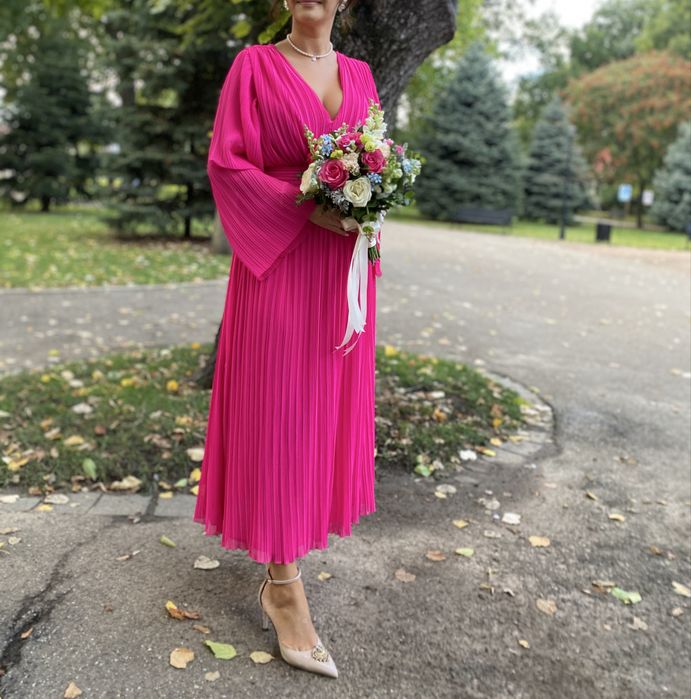 Rochie  Zara fucsia