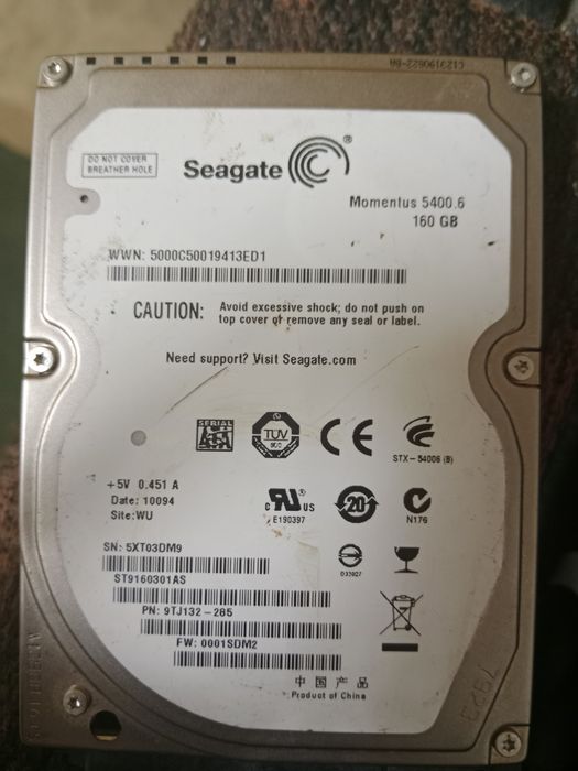 Hdd 160gb жёсткий диск