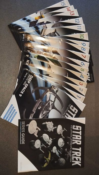 STAR TREK model and magazine collection 
модел и колекция от списания