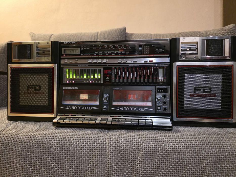 Магнитола SHARP WF-939Z(BK)