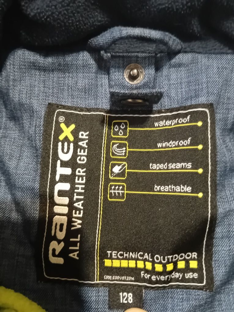 Детско есенно/зимно яке Raintex 128 см