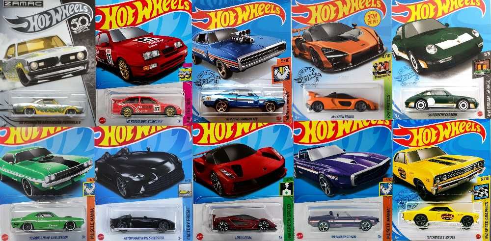 Метални колички Hot Wheels мащаб 1:64.Нови,в неразпечатвани блистери