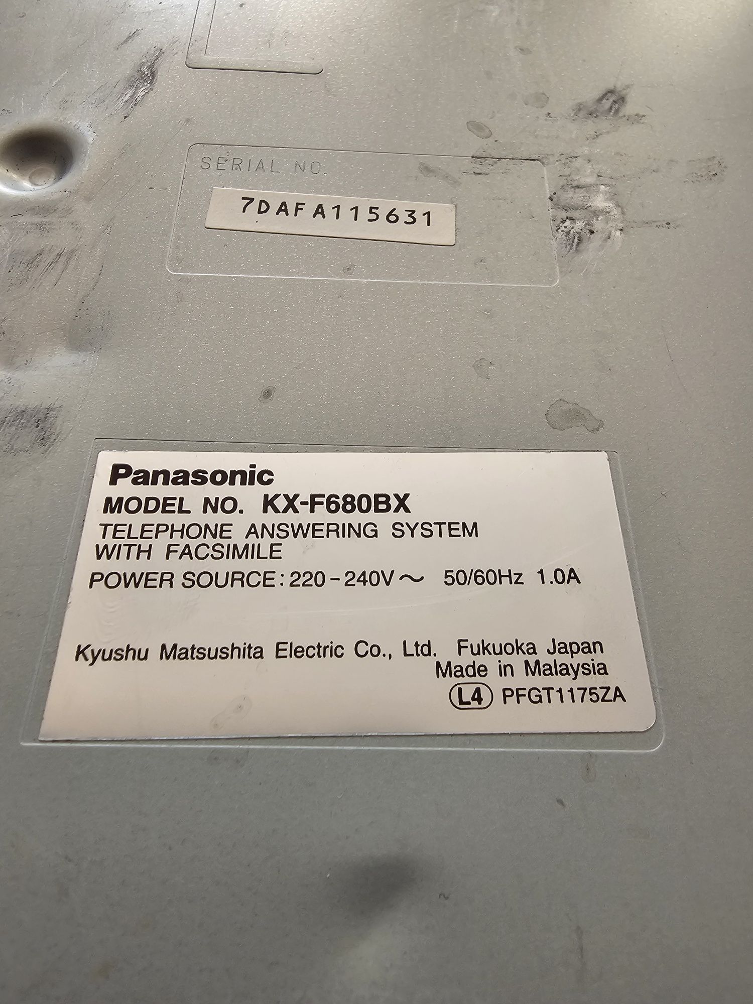 Телефон-факс Panasonic KX-F680BX