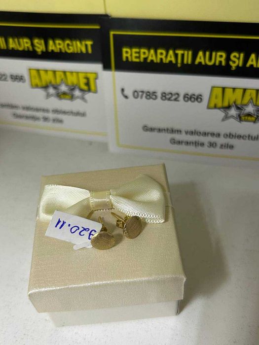 cercei aur 1.24gr 14k (m3) staramanet