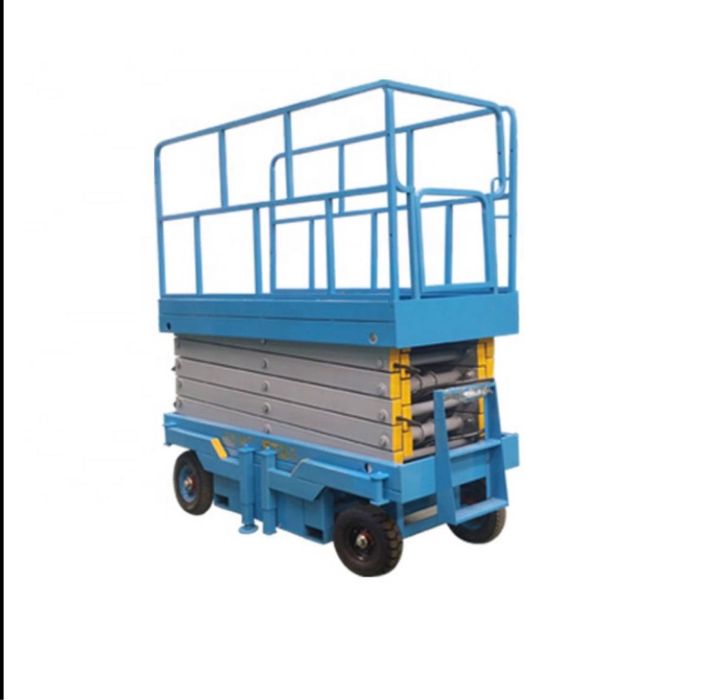 Ножничные строительные подъемники