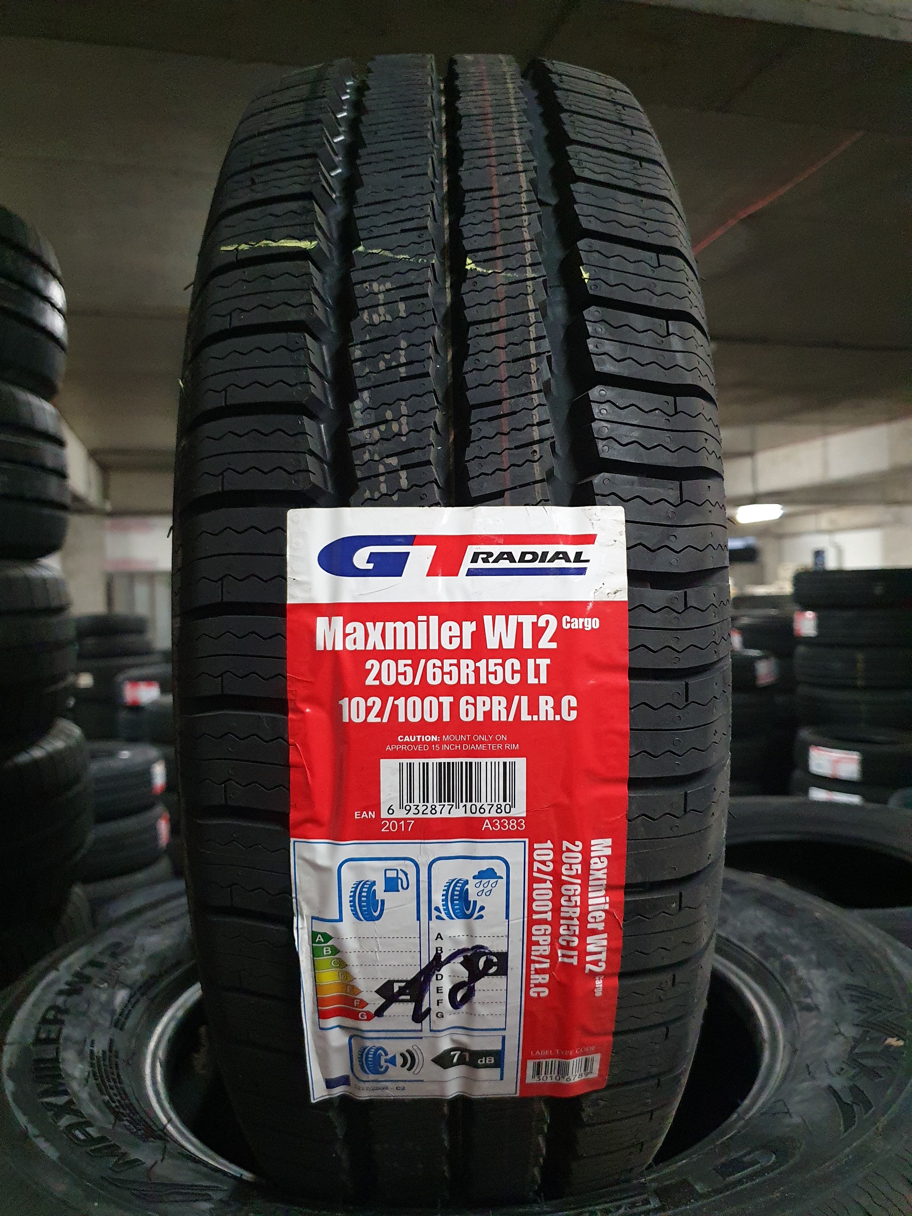 205/65R15C  MAXMILER WT2 102/100T 6PR. DOT2818