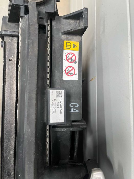 Радиатори и перка Комплект Lexus Rx450h 2008-2015г.