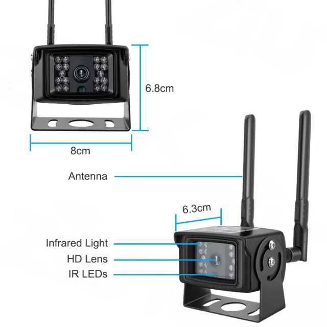 4G Камера наблюдения. Для грузовых авто. Спецтехники. антивандальная.