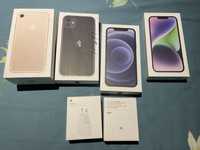 Cutii iphone 8, 11, 14 + cutii incarcatoare