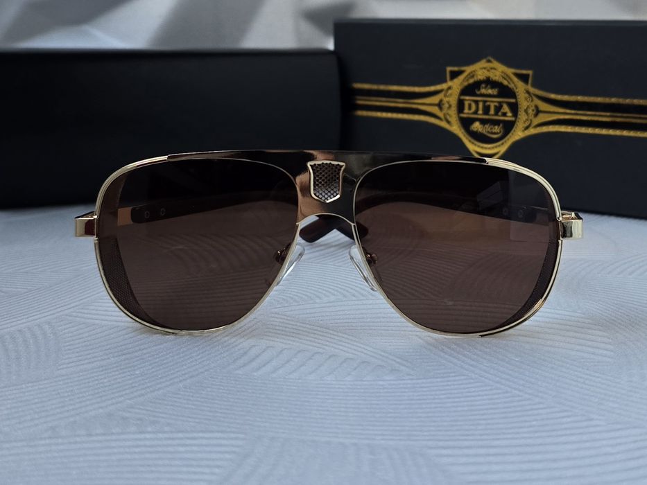 Мъжки слънчеви очила dita с капаци отстрани 4 цвята