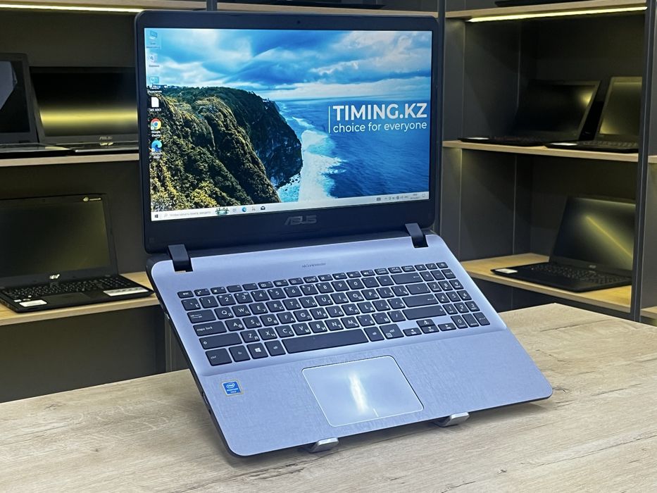 Офисный ноутбук Asus VivoBook 15 - Pentium Gold 4417U/4GB/SSD 128GB