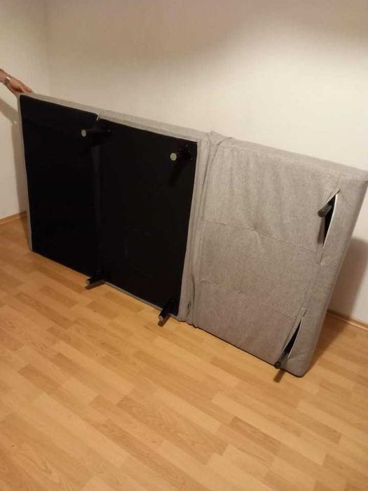 Разтегателно кресло - сиво