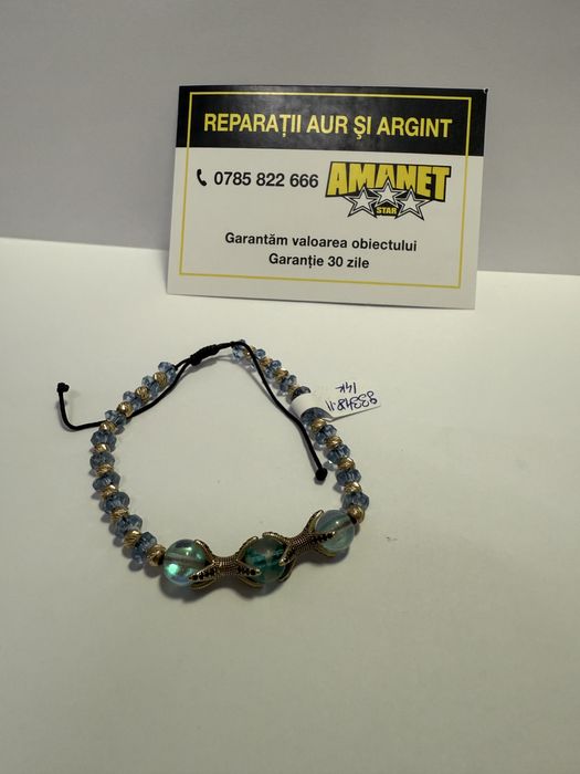 Bratara cu bilute (vl) star amanet