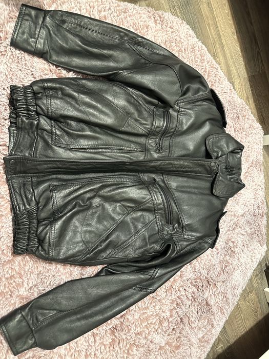 Яке от естествена кожа