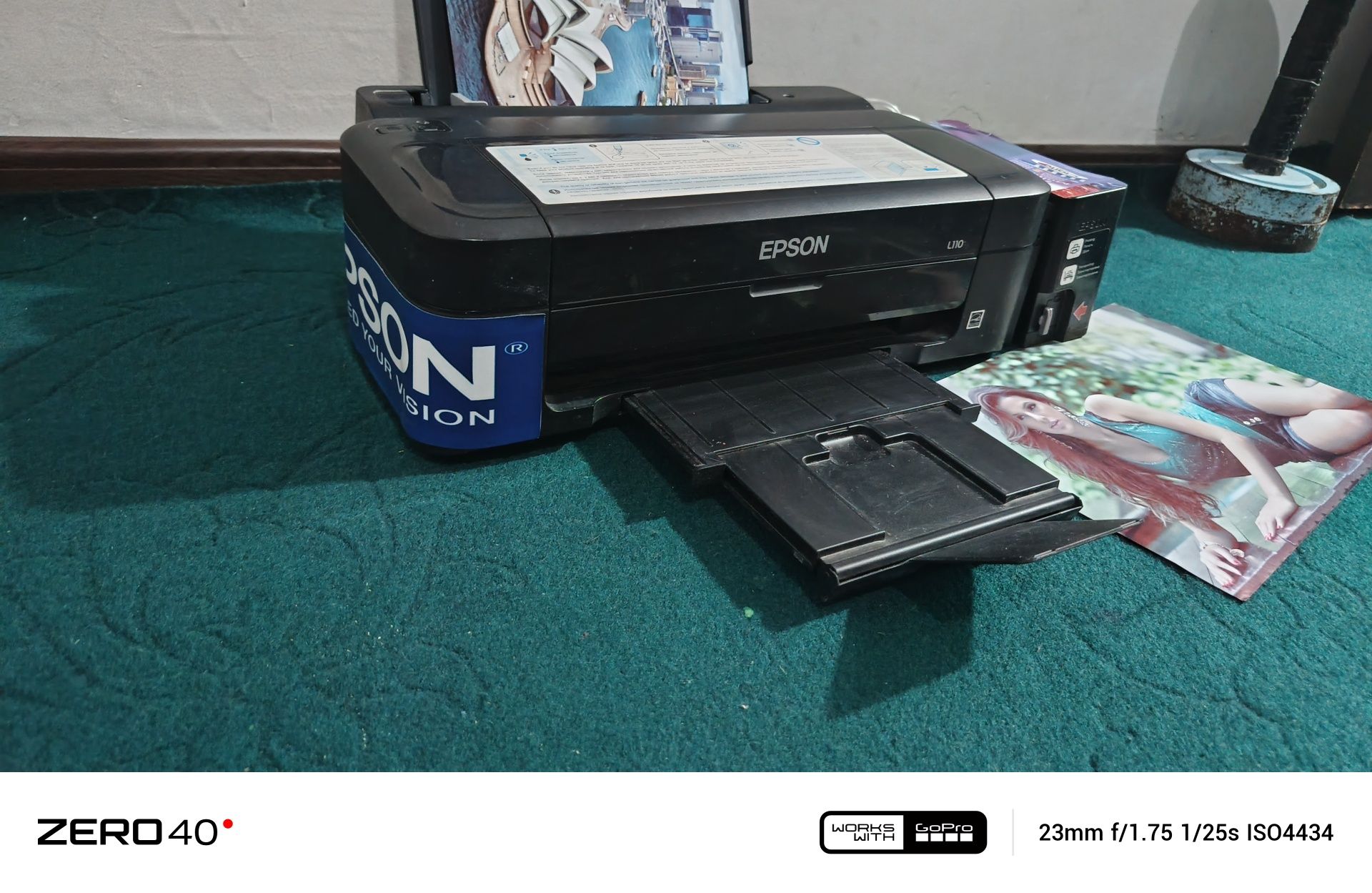 Epson l 110 rangli juda tezkor printer dyuzi 100% ishlatishga tayyor