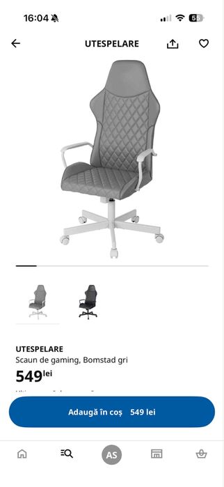 Scaun Birou Utespelare Ikea