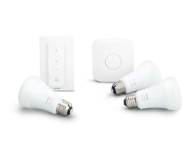 Philips Hue Starter Kit E27 RGB + Hue Bridge + Telecomanda Nou sigilat