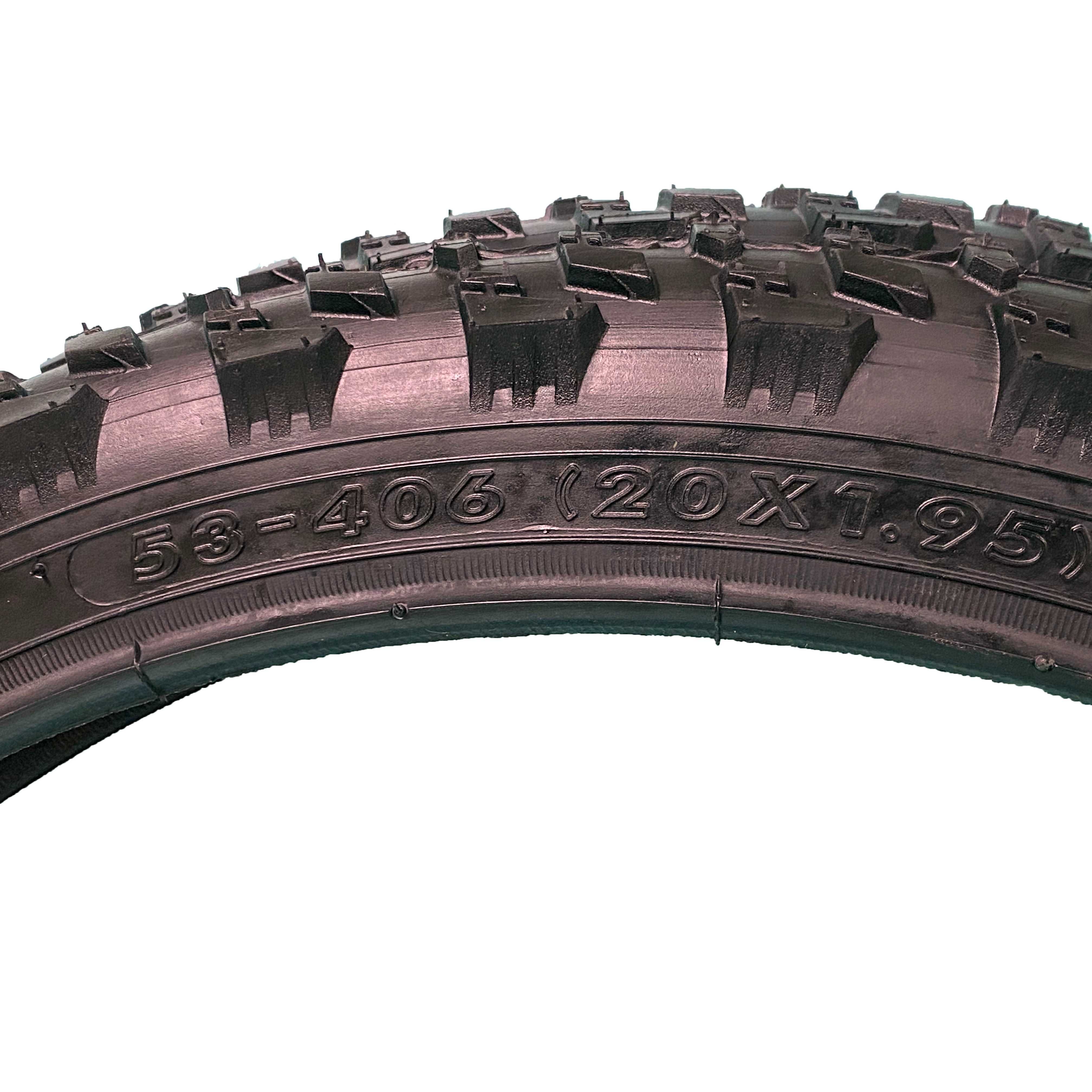 Външна гума за велосипед COMPASS (20 х 1.95) Защита от спукване - 4мм