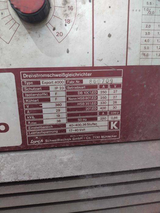 Заваръчен апарат Lorch Export 4000