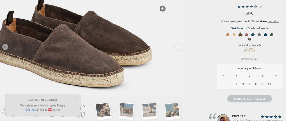 Mocasini espadrile 44 lucrate manual Senator NOI piele naturala moale