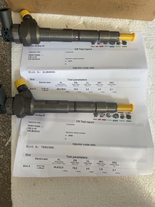 Injector Vw passat B7 Passat Cc 2.0 TDI cod 0445110369 03L130277J